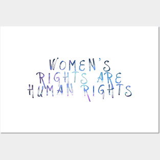 Womens Rights Are Human Rights Posters and Art